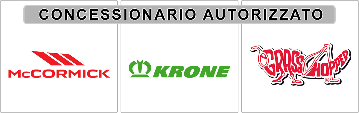 Concessionario autorizzato McCormick, Krone, Grasshopper